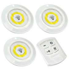 LED / COB Light 3 piece set with Remote Control ( wireless and bright )