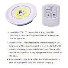 LED / COB Light 3 piece set with Remote Control ( wireless and bright )