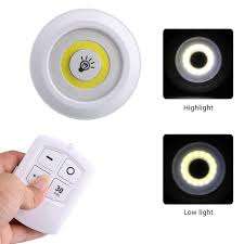 LED / COB Light 3 piece set with Remote Control ( wireless and bright )