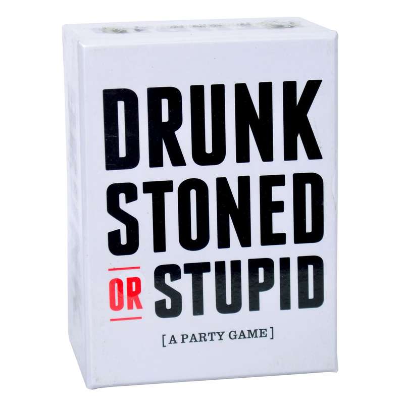 Drunk Stoned or Stupid Card Game for Adults