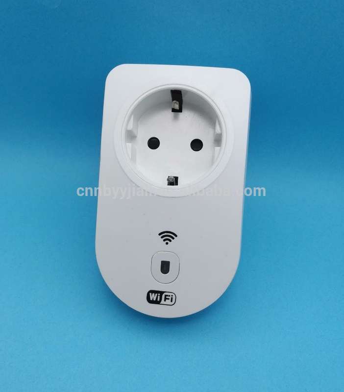 Wifi Smart Socket compatible with IOS and Android - control your appliances and lights via free App