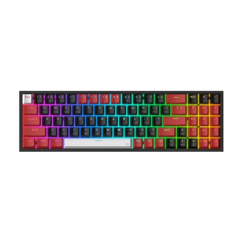 Keyboards & Mice REDRAGON MECHANICAL POLLUX PRO WIRELESS BTRF GAMING KEYBOARD for sale in