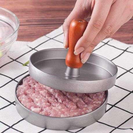 Round Shaped Hamburger Patty Maker Food Grade aluminium alloy