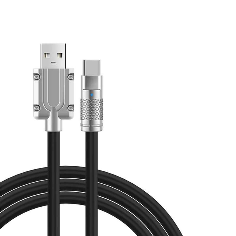 Abodos Fast Charging Data Cable Fully compatible With Data Cable 120W Pack of 3 AS-DS375 (Type - ...
