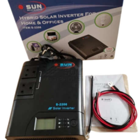 SUN Modified SINE Inverter with Charger: Backup for Solar Home System Hybrid Solar Inverter For H...