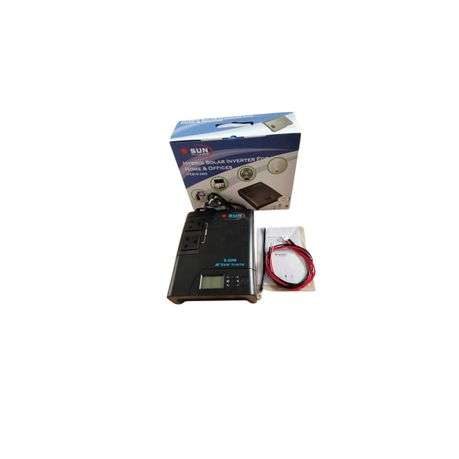 SUN Modified SINE Inverter with Charger: Backup for Solar Home System Hybrid Solar Inverter For H...