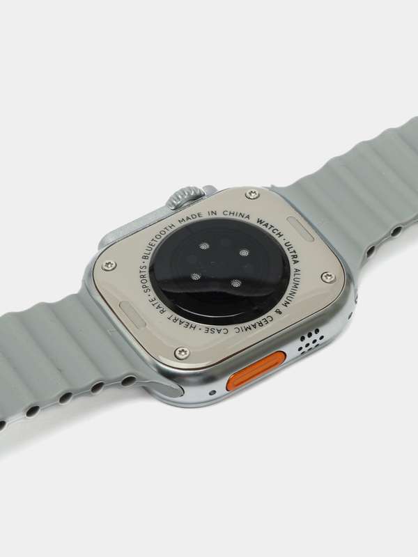 HZ8 - Ultra Max Smart Watch Mobile Device Users- Grey/Silver
