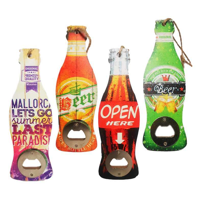 Kitsch Wooden Bottle Opener