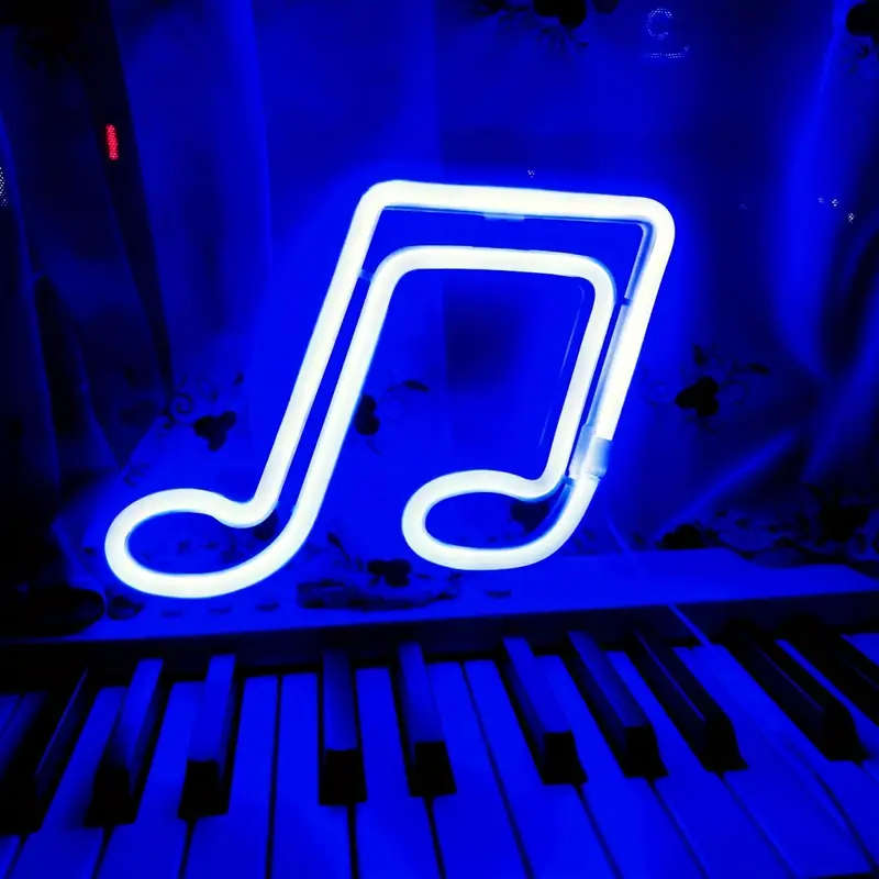 Musical Note Neon Sign