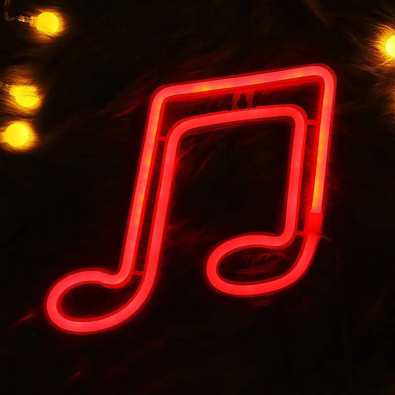 Musical Note Neon Sign