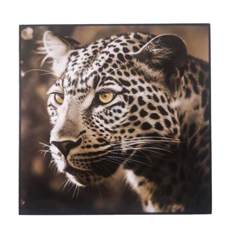 Wall Decor Big Five Wooden Tile Mount Art