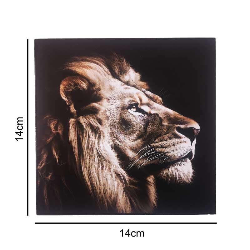 Wall Decor Big Five Wooden Tile Mount Art