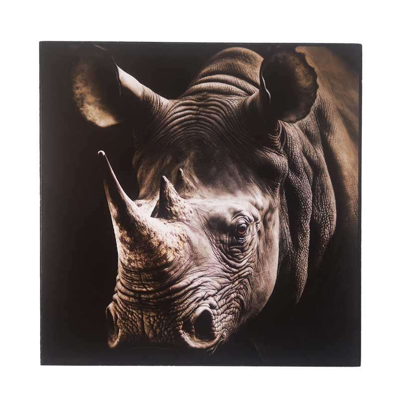 Wall Decor Big Five Wooden Tile Mount Art