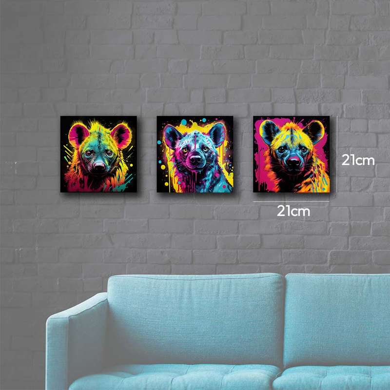 Hyena Canvas Wall Art