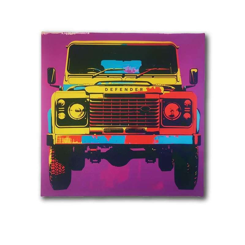 Land Rover Defender Canvas Wall Art