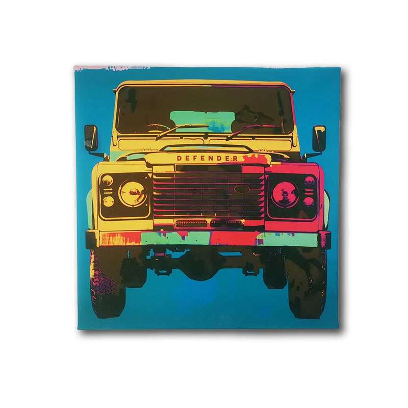 Land Rover Defender Canvas Wall Art