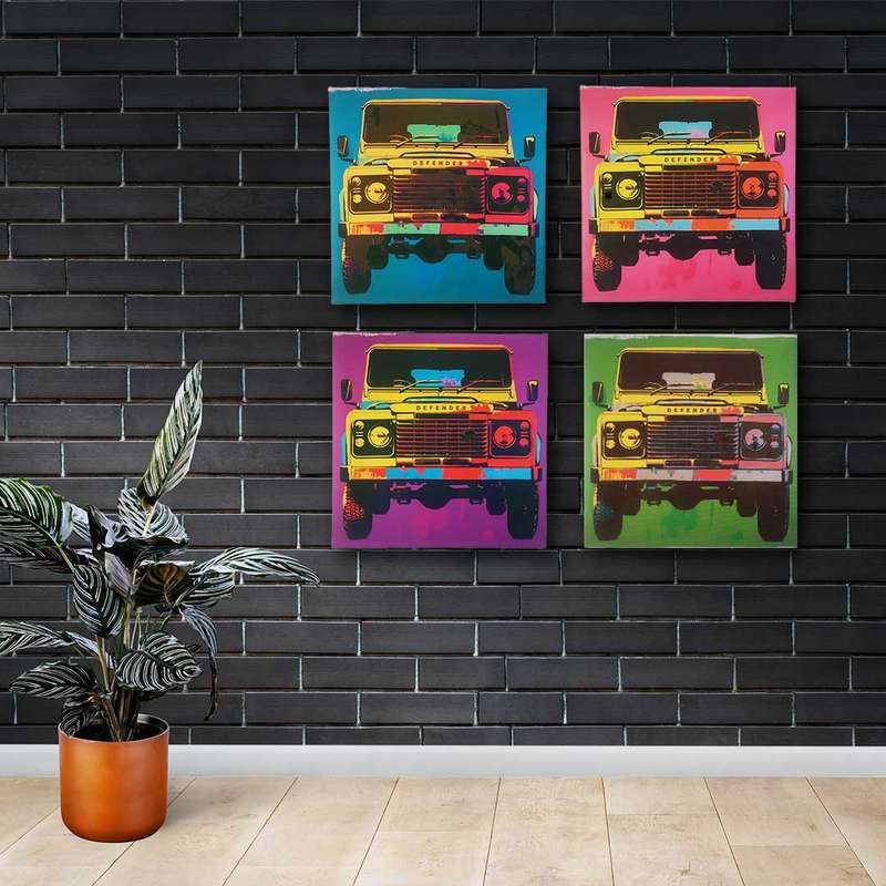 Land Rover Defender Canvas Wall Art
