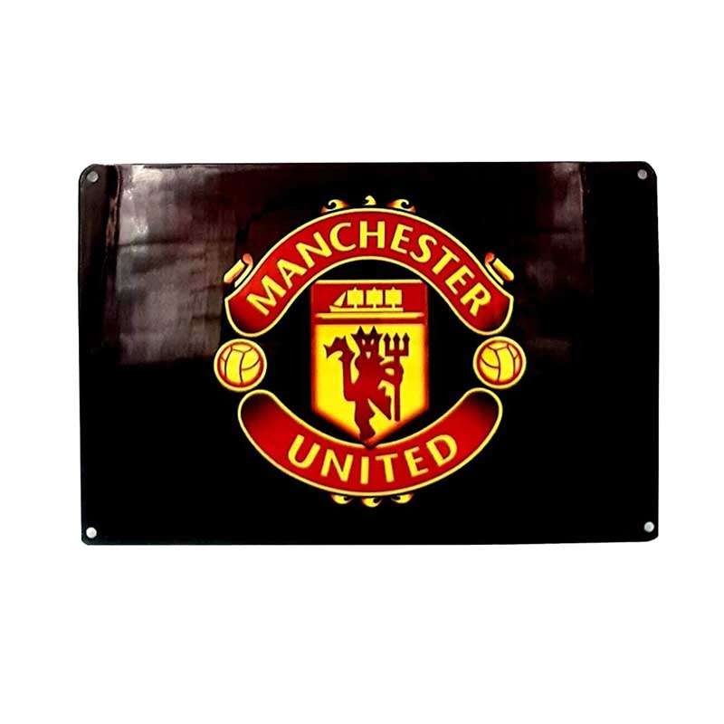 Manchester United Metal Wall Decor / Sign