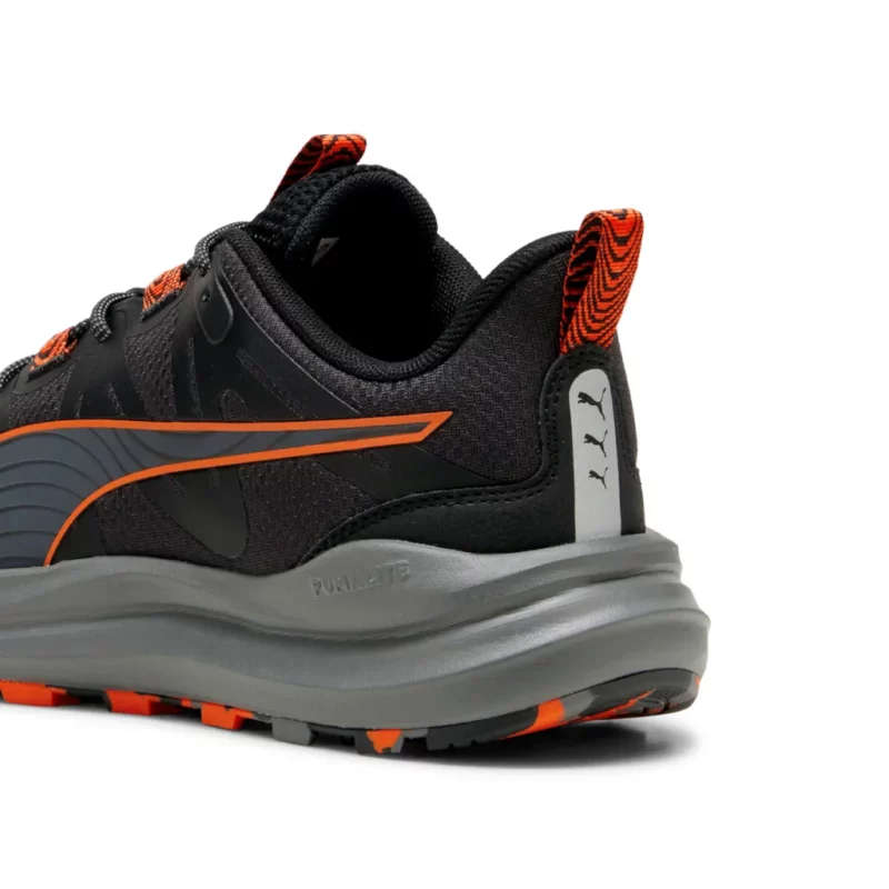 PUMA REFLECT LITE BLACK ORNG RUNNING SHOES