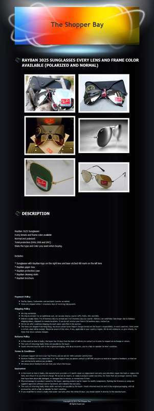 rayban 3025 sunglasses