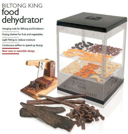 Biltong King machine to make your own Biltong/Droe Wors or Dried Fruit!