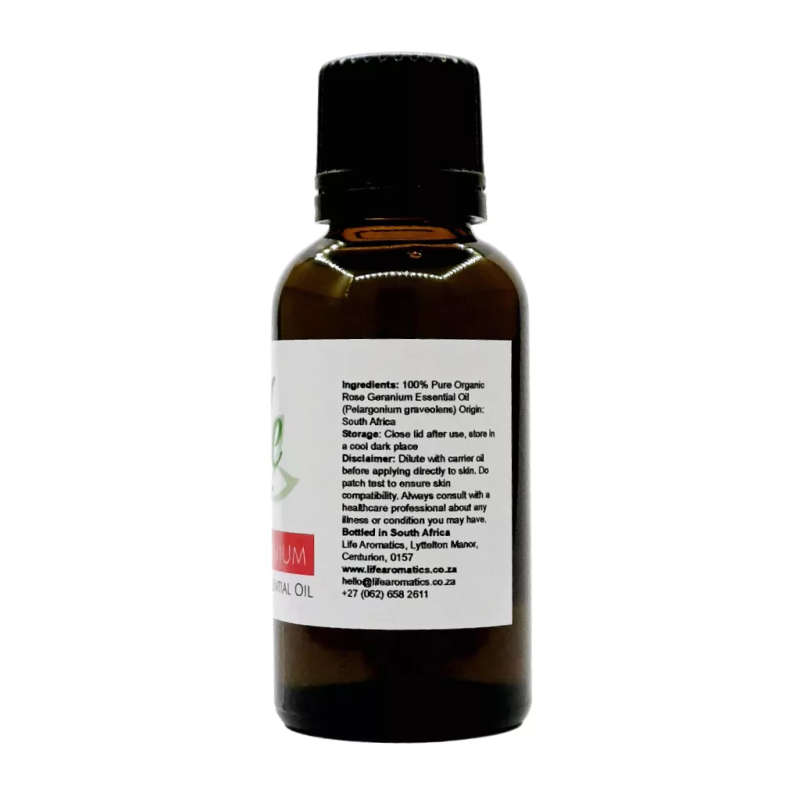 Rose Geranium Essential Oil (organic)
