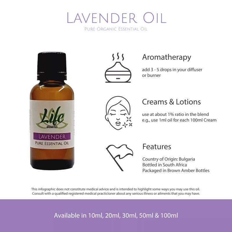 Lavender Essential Oil (organic)