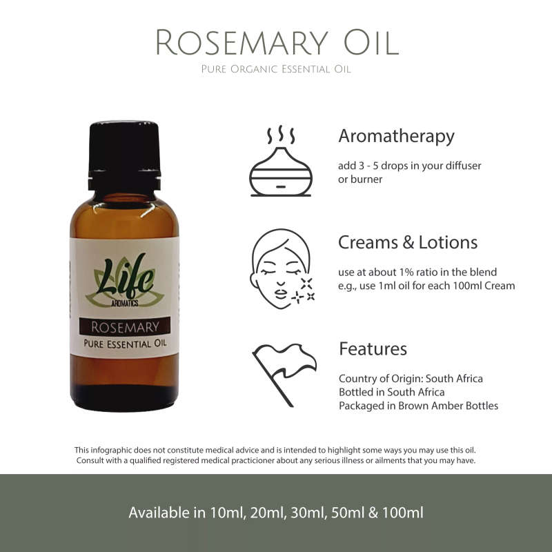 Rosemary Essential Oil (organic)