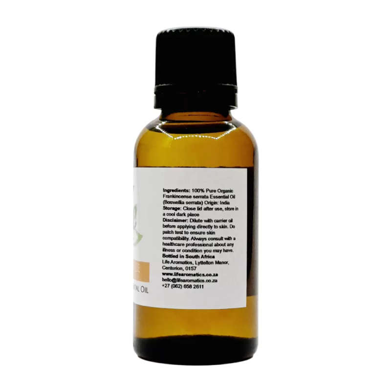 Frankincense Serrata Essential Oil (organic)