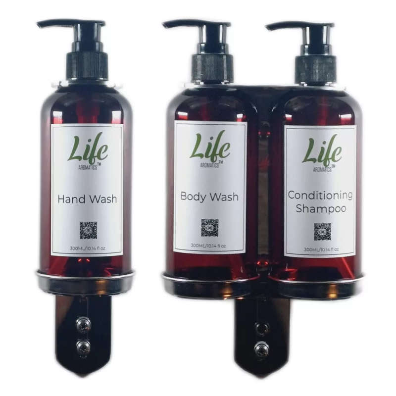 Wall-Mounted Soap Dispenser - Combo Pack