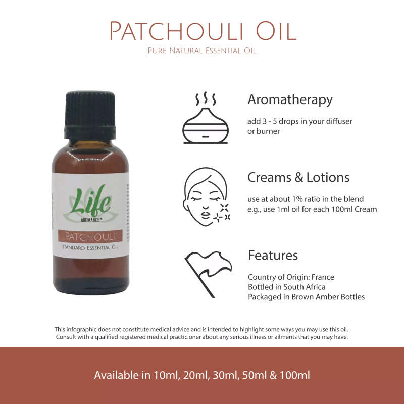 Patchouli Dark Standard Essential Oil