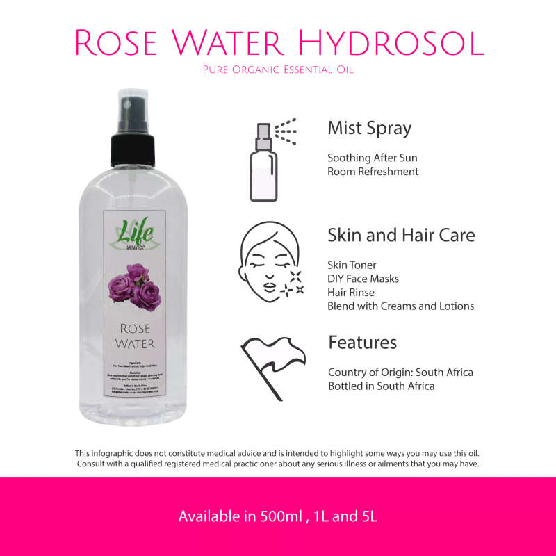 Rose Water Hydrosol