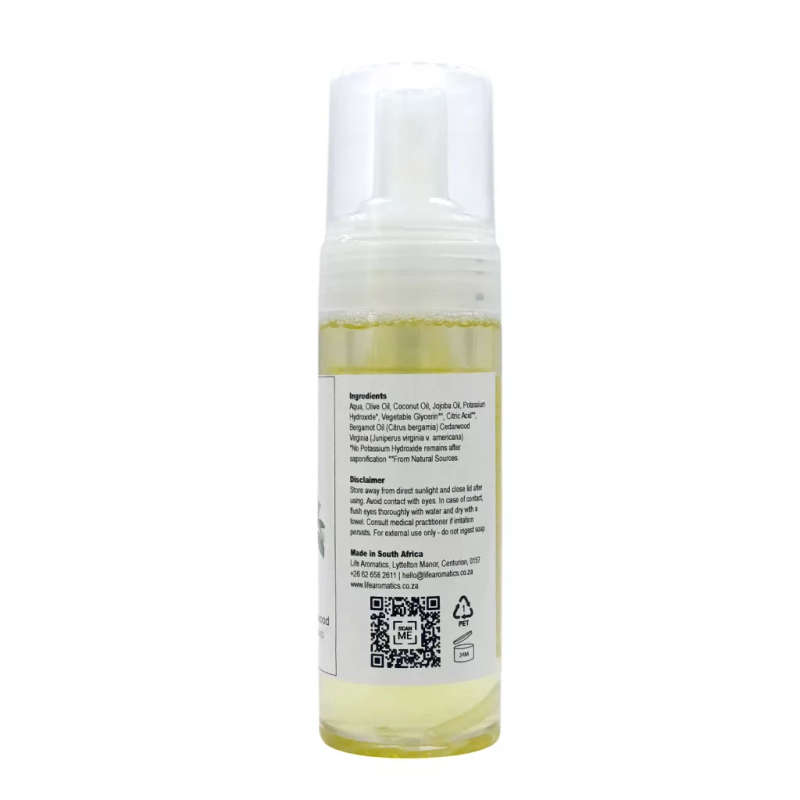 Bergamot and Cedarwood Organic Foaming Hand Soap