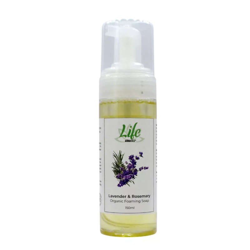 Lavender and Rosemary Organic Foaming Hand Soap