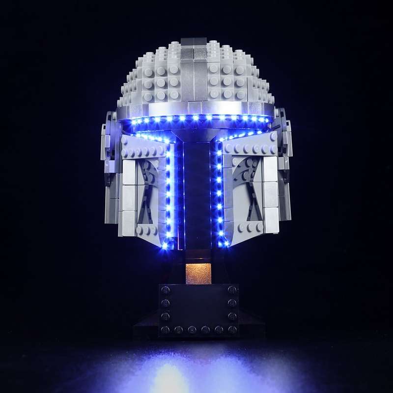 LEGO Star wars the mandalorian Helmet Advance lighting kit #75328