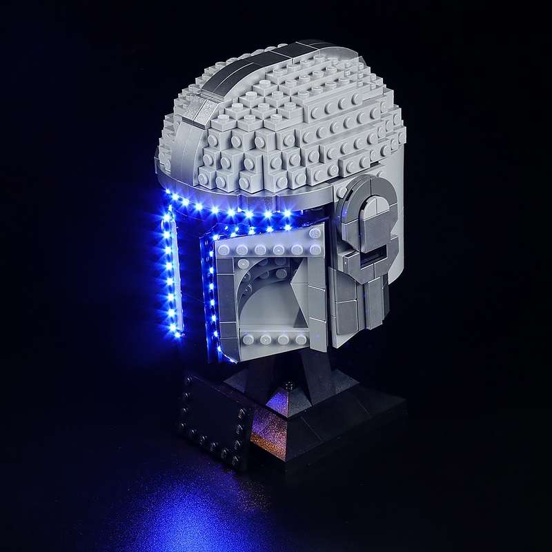 LEGO Star wars the mandalorian Helmet Advance lighting kit #75328