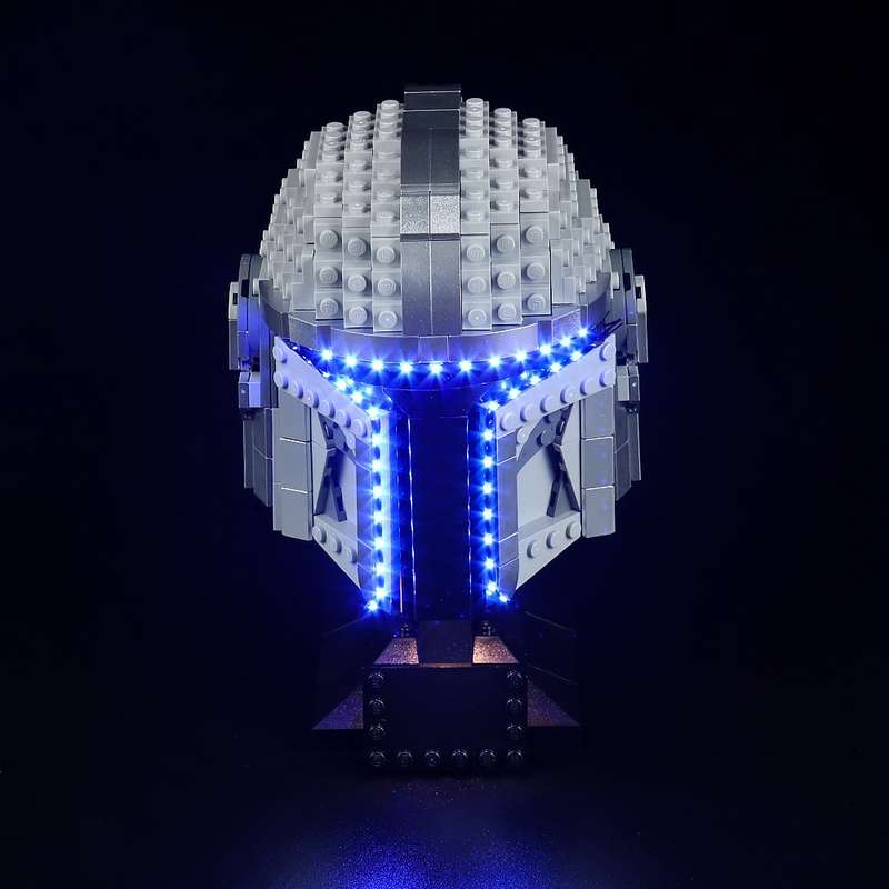 LEGO Star wars the mandalorian Helmet Advance lighting kit #75328