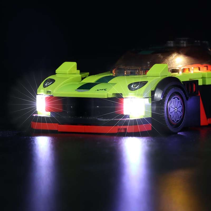 LEGO Vackyrie Amr pro and Aston Martin Vantage GT3 Advance lighting kit #76910