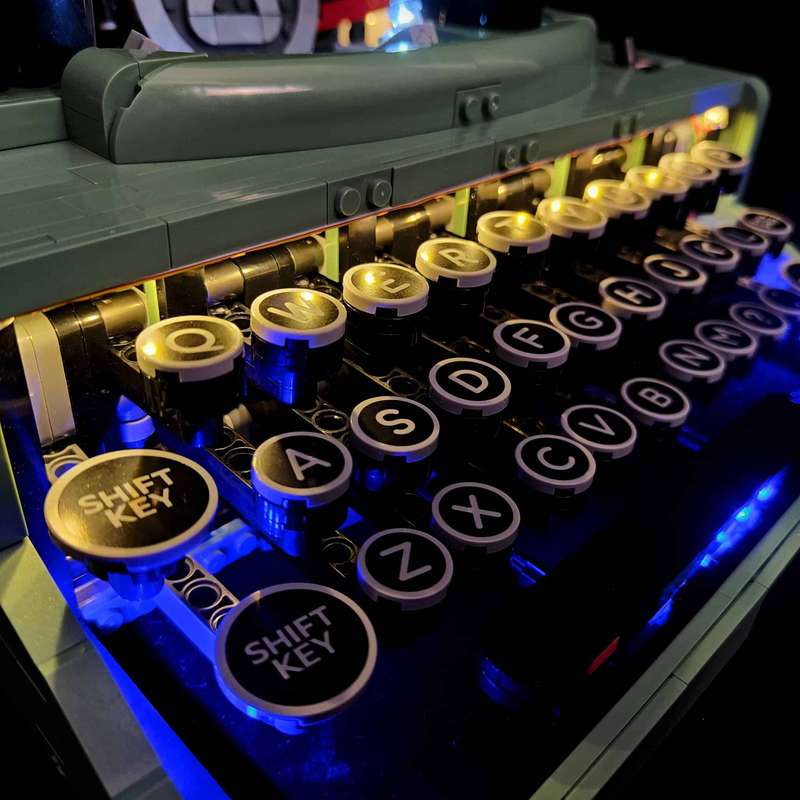 LEGO Typewriter Basic lighting kit #21327