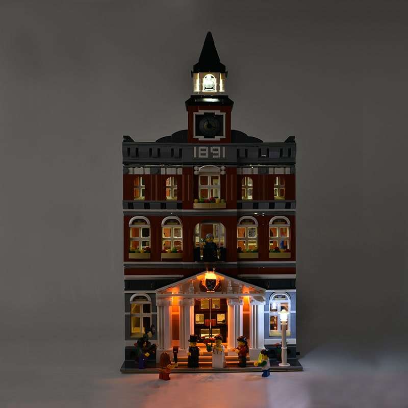 LEGO Town hall Basic lighting kit # 10224