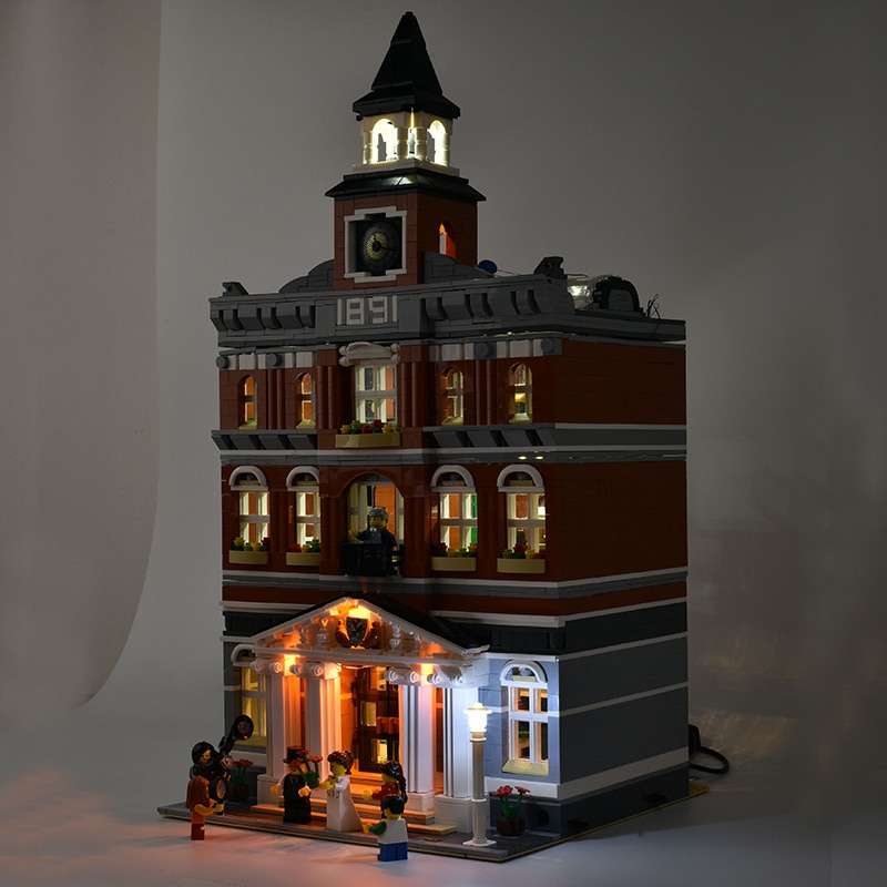 LEGO Town hall Basic lighting kit # 10224