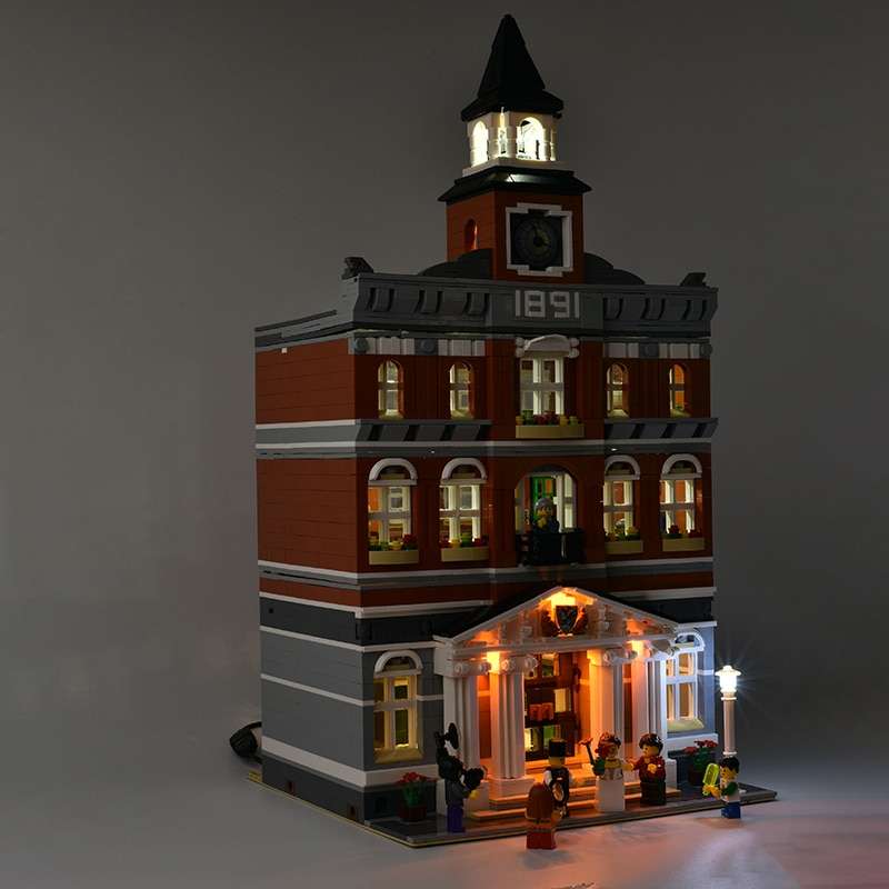 LEGO Town hall Basic lighting kit # 10224