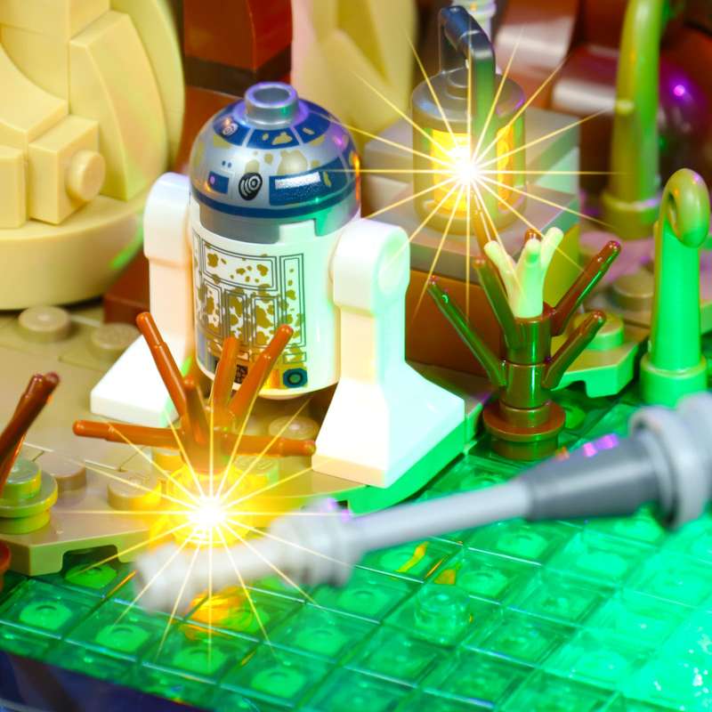 LEGO Dagobah Jedi training Advance Lighting kit #75330