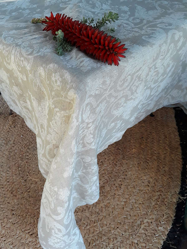 Sheer Linen Tablecloth
