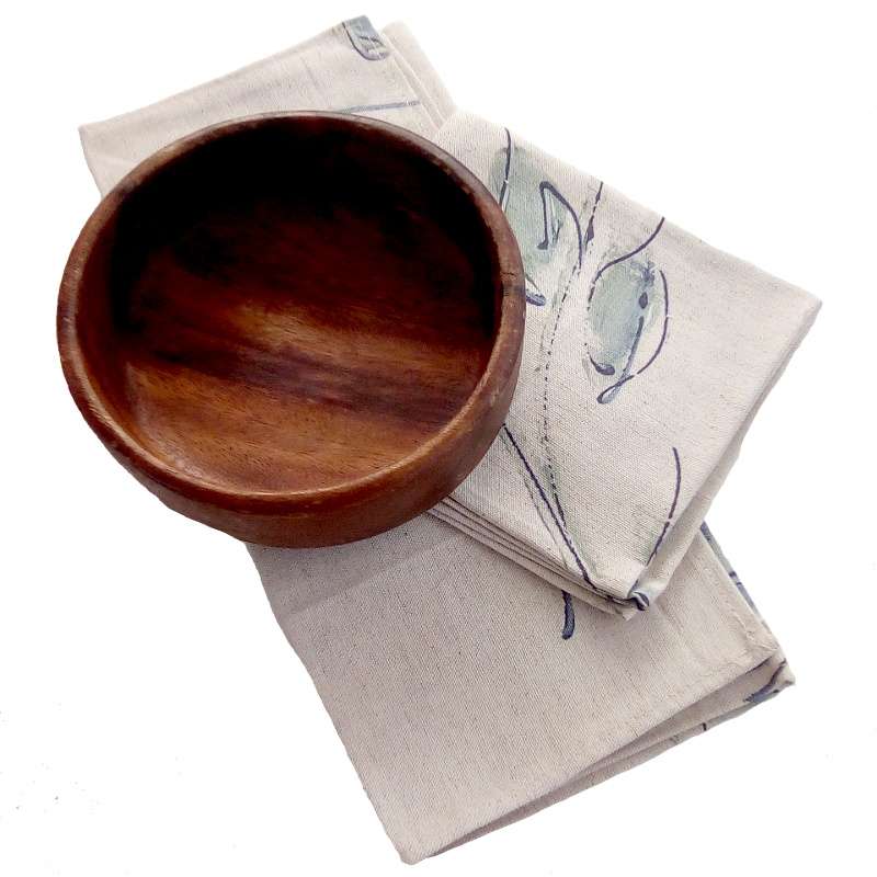Linen Leaf Tea Towels