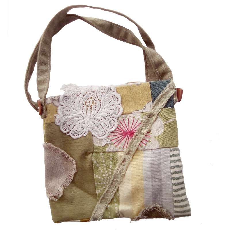 Patchwork Cross Body Pouch