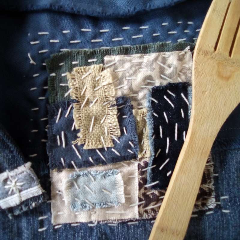 Upcycled Denim Apron