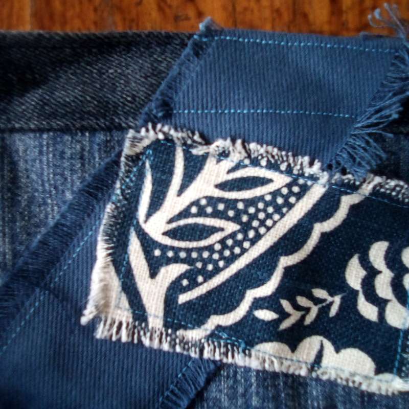 Upcycled Denim Apron
