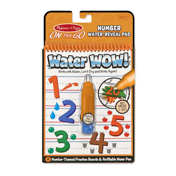Water WOW! Numbers - ON the GO Travel Activity