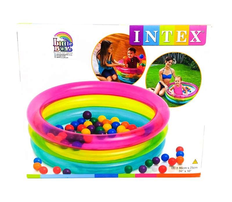 Inflatable Baby Ball Pit - 3 Ring
